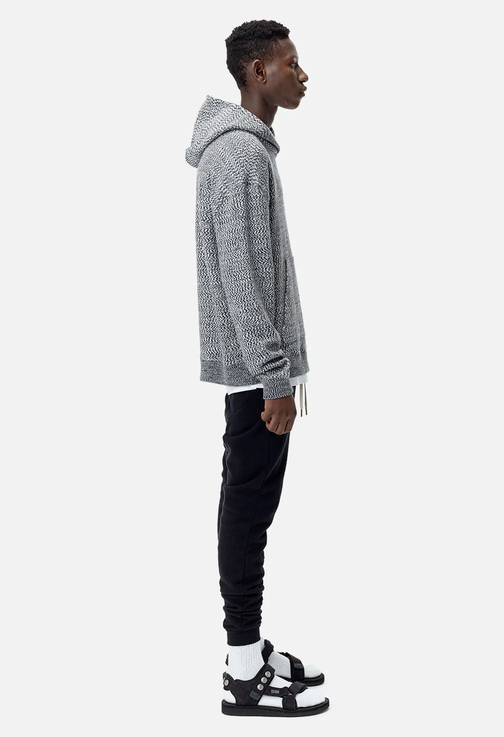 Glitch Hoodie / Grey