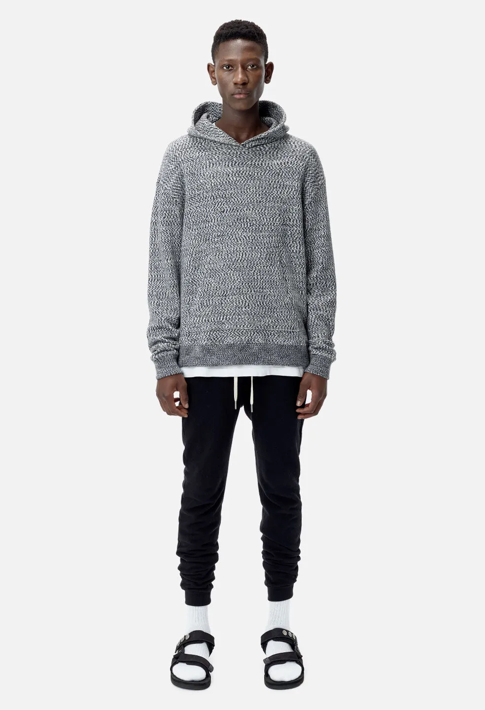 Glitch Hoodie / Grey