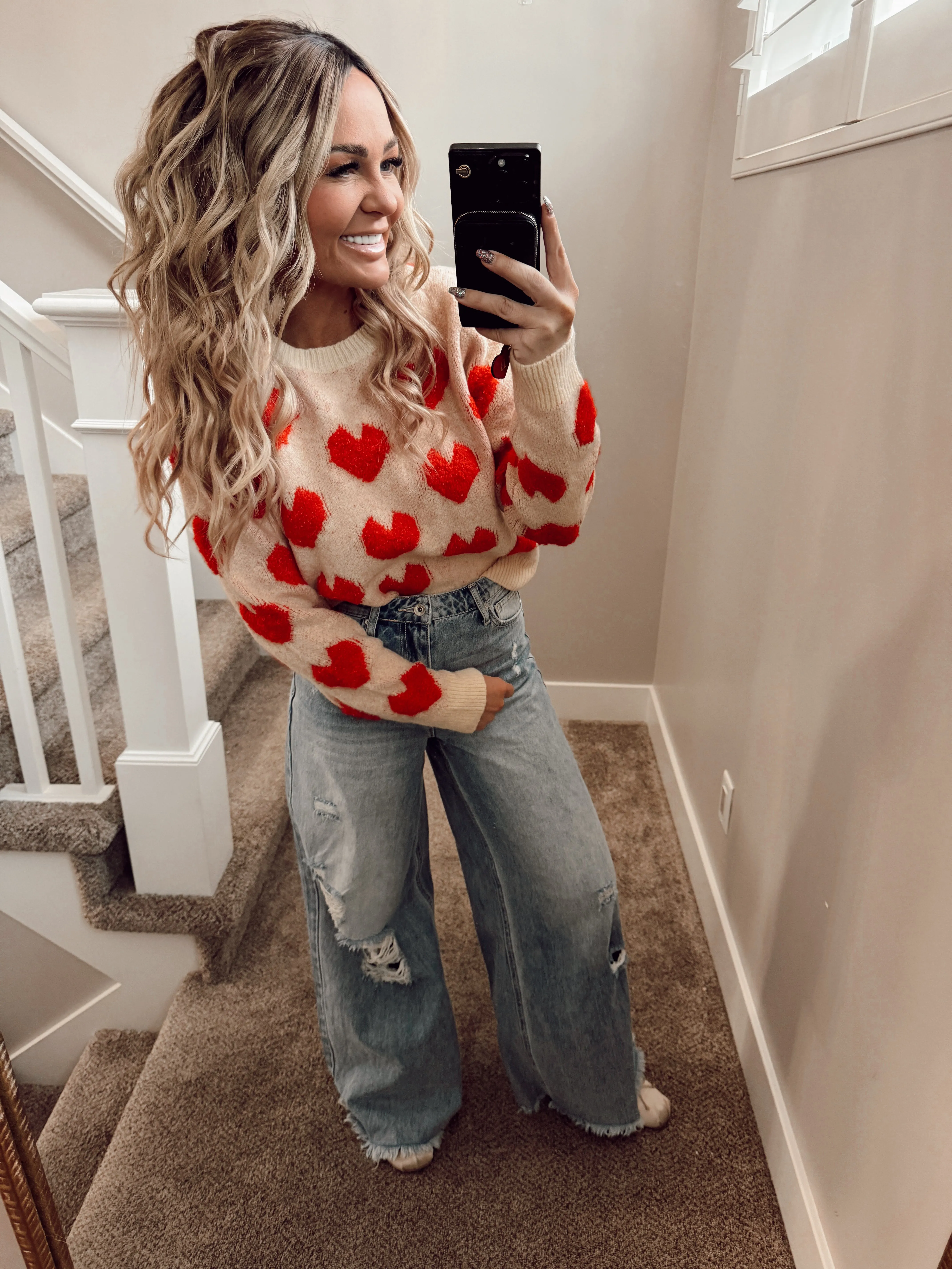 Heart sweater