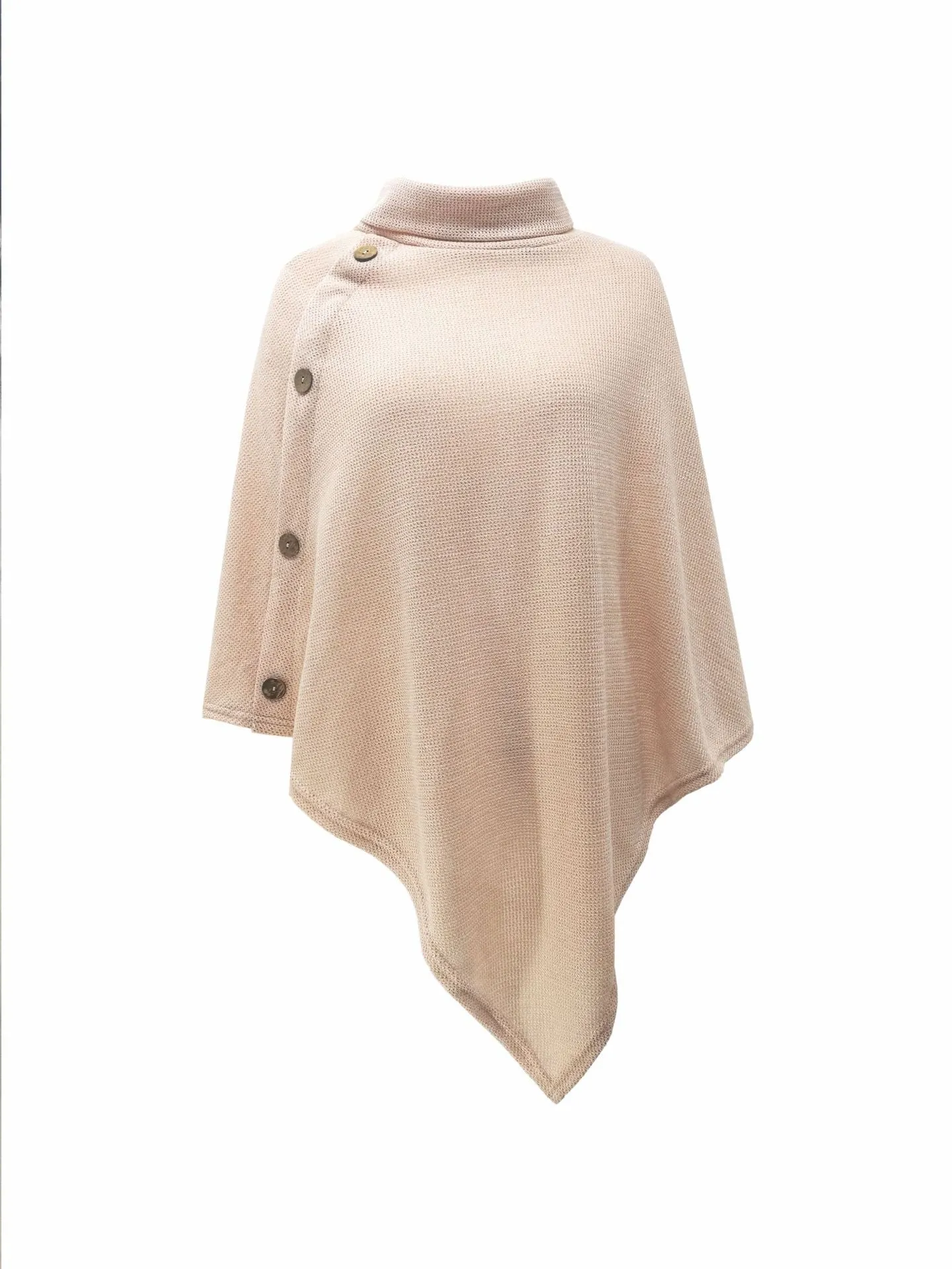 High Collar Cape Sweater