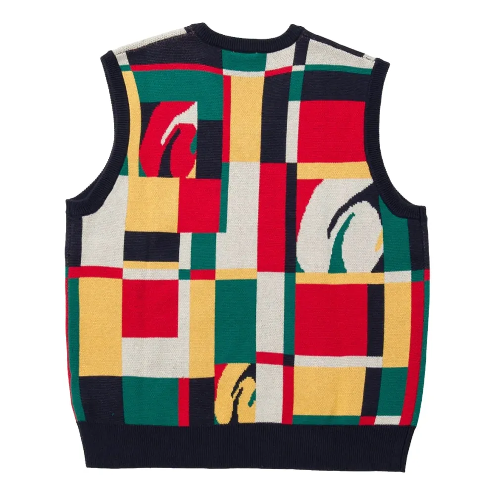 HUF SLOANE SWEATER VEST-MULTI