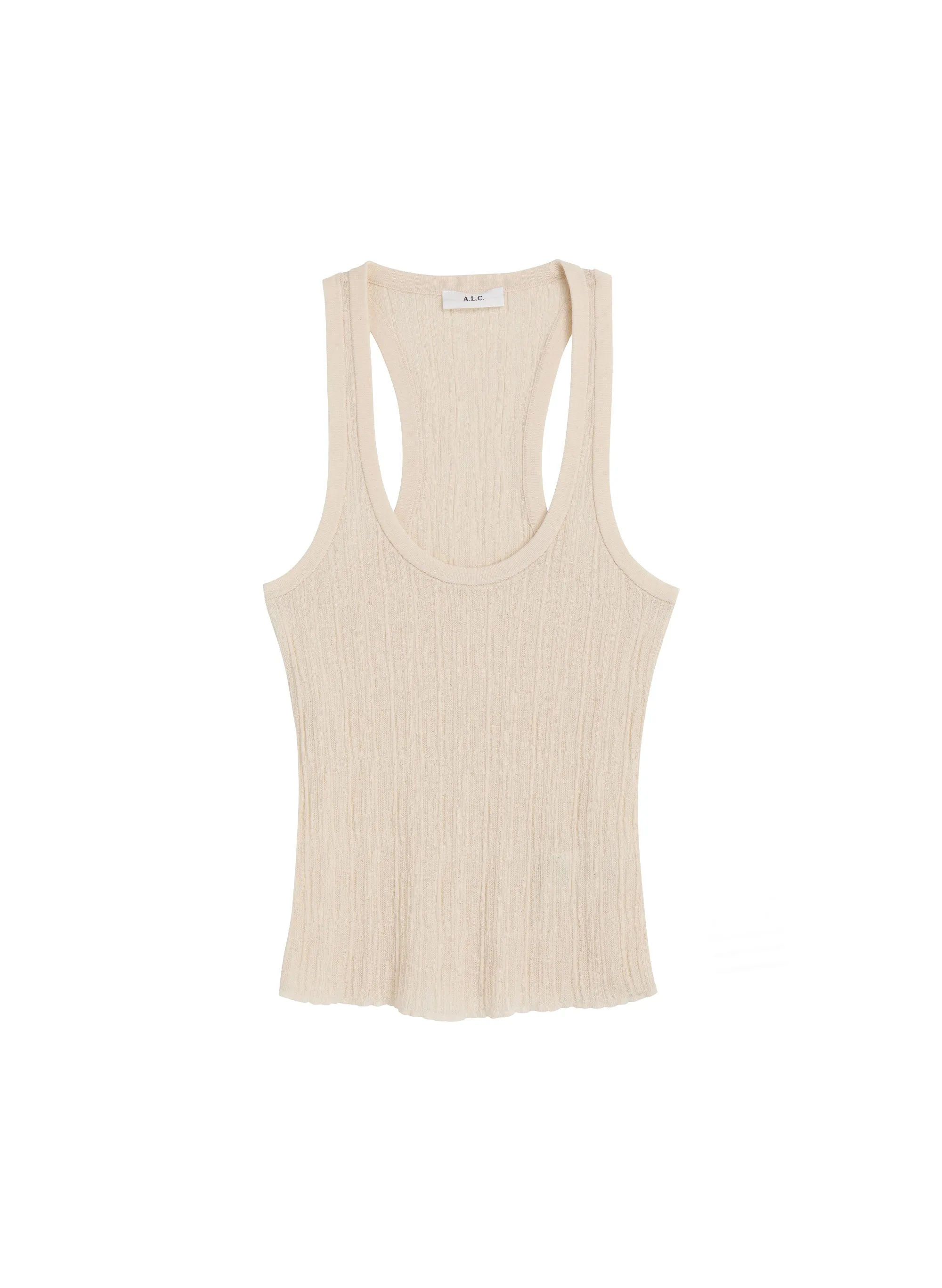 Iris Fine Cotton Knit Tank