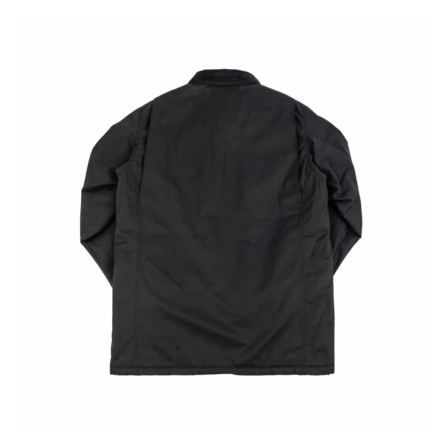 Final Sale: Iron Heart IHJ-114-BLK Black Chore Jacket in 7oz Oiled Cotton