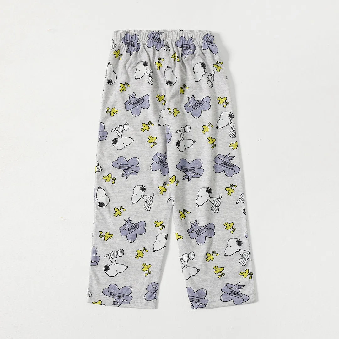 Kids Peanut Allover Print Trouser