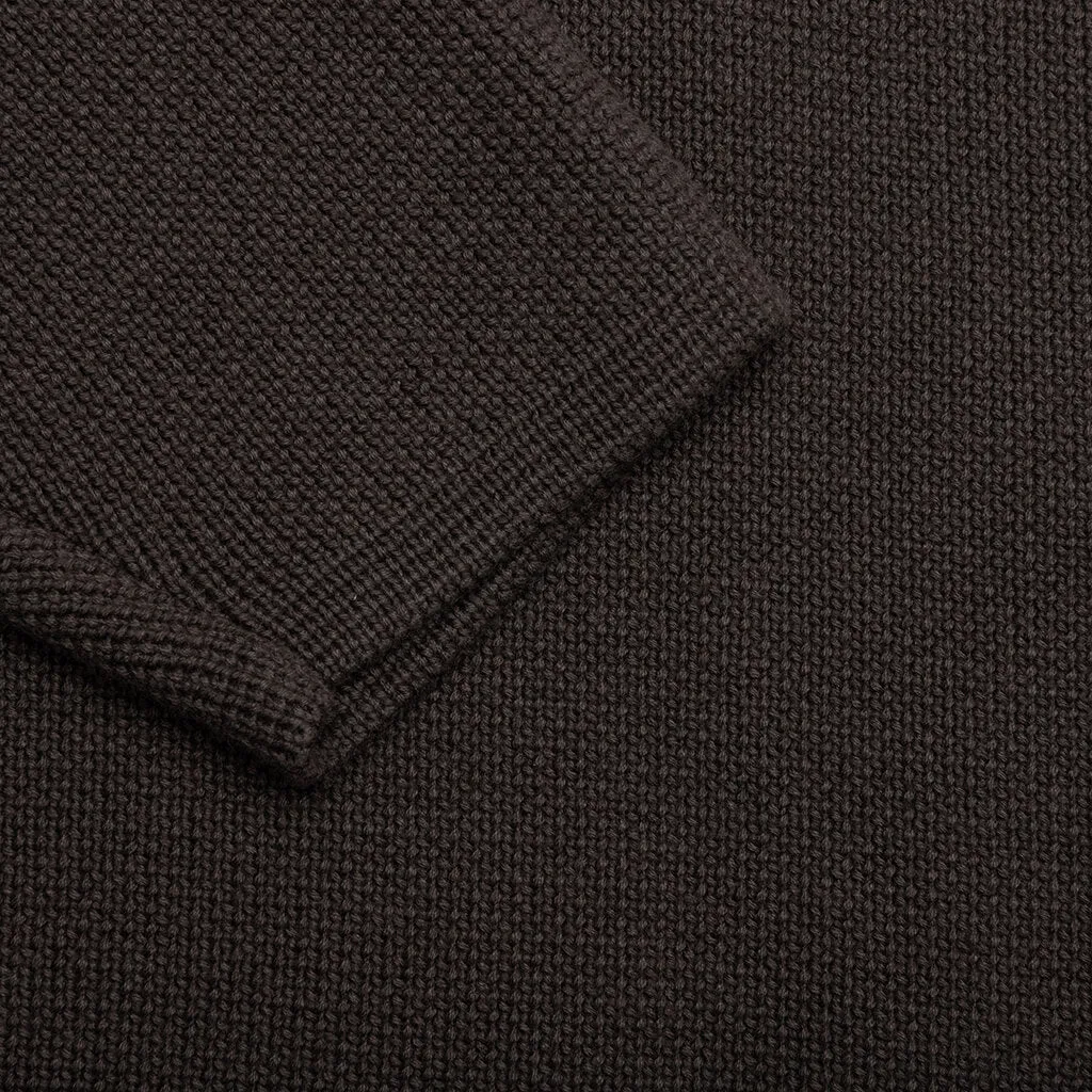 Kid's Raw Sweater - Off Black