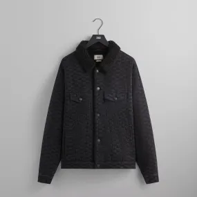 Kith Sherpa Lined Centre Jacket - Black