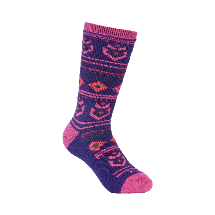 Kombi Violet Indigo Junior Getaway Sock