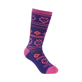 Kombi Violet Indigo Junior Getaway Sock