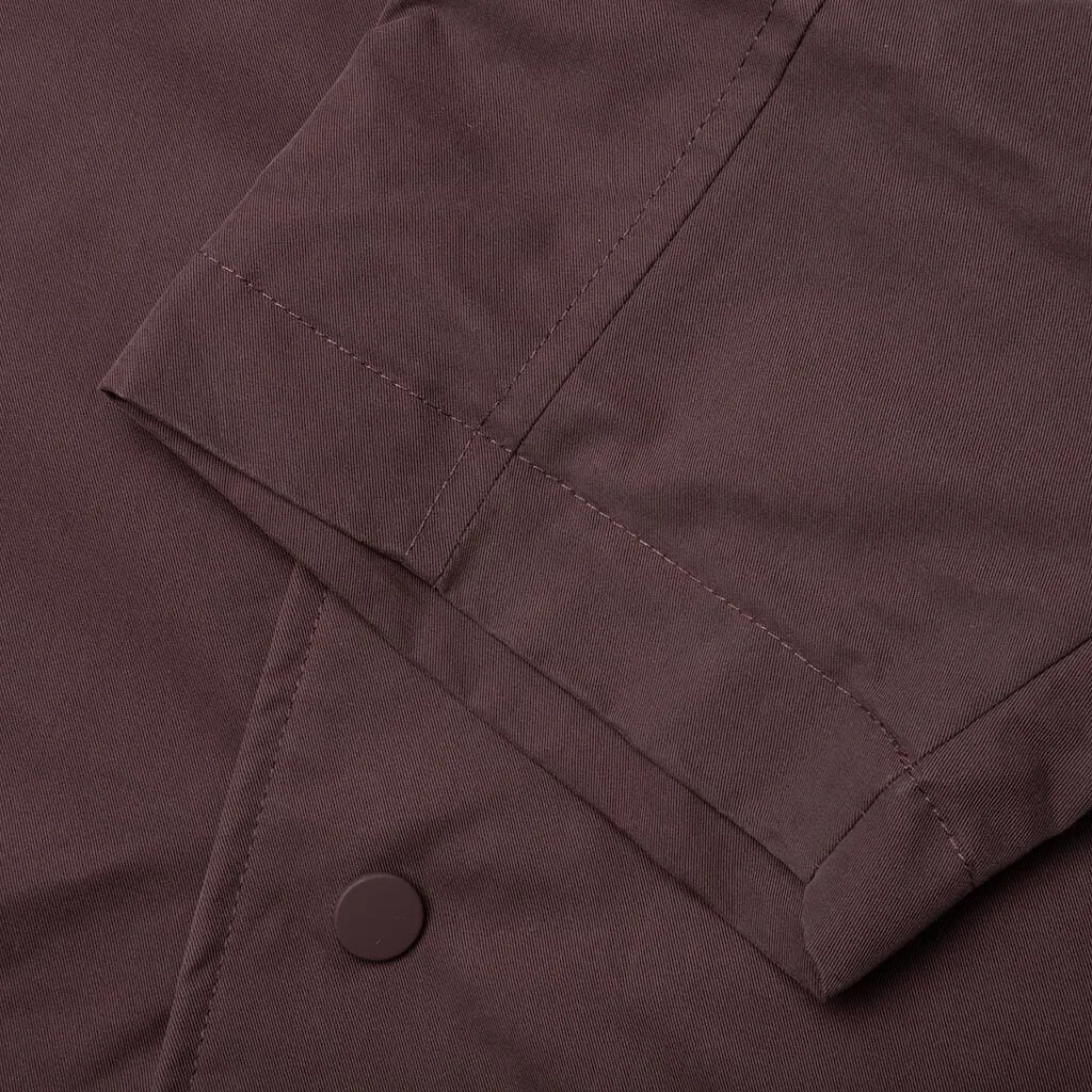 Long Coat - Plum