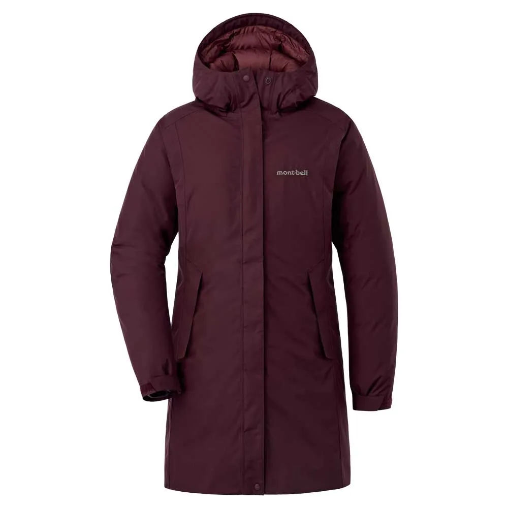 Montbell Womens Warm Bernina Down Coat with Hood