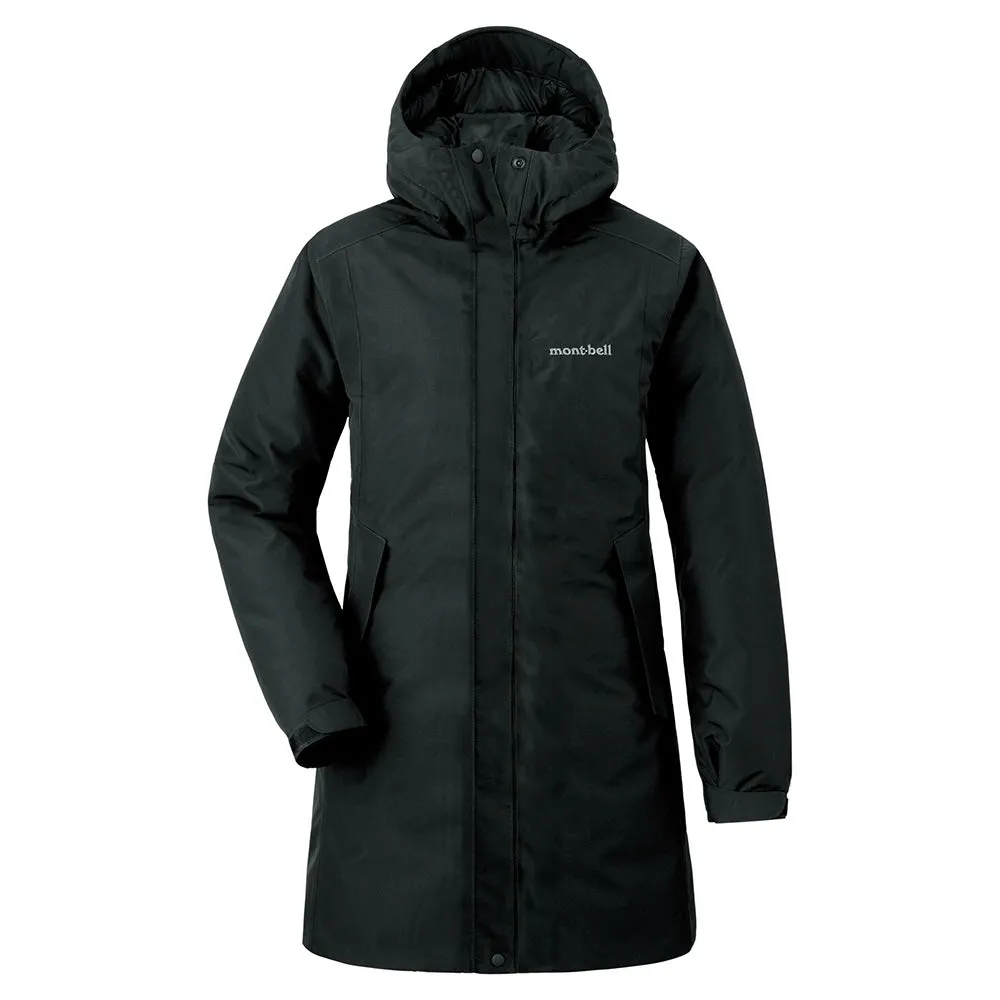 Montbell Womens Warm Bernina Down Coat with Hood