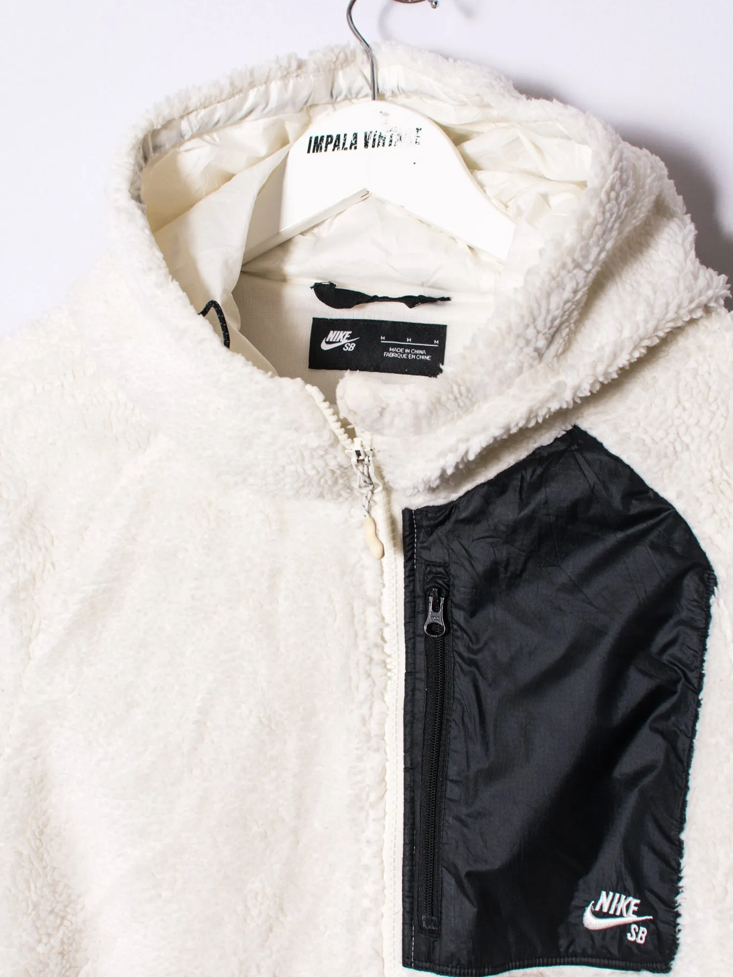 Nike SB Everett Sherpa Fleece Full Zip Hoodie Jacket