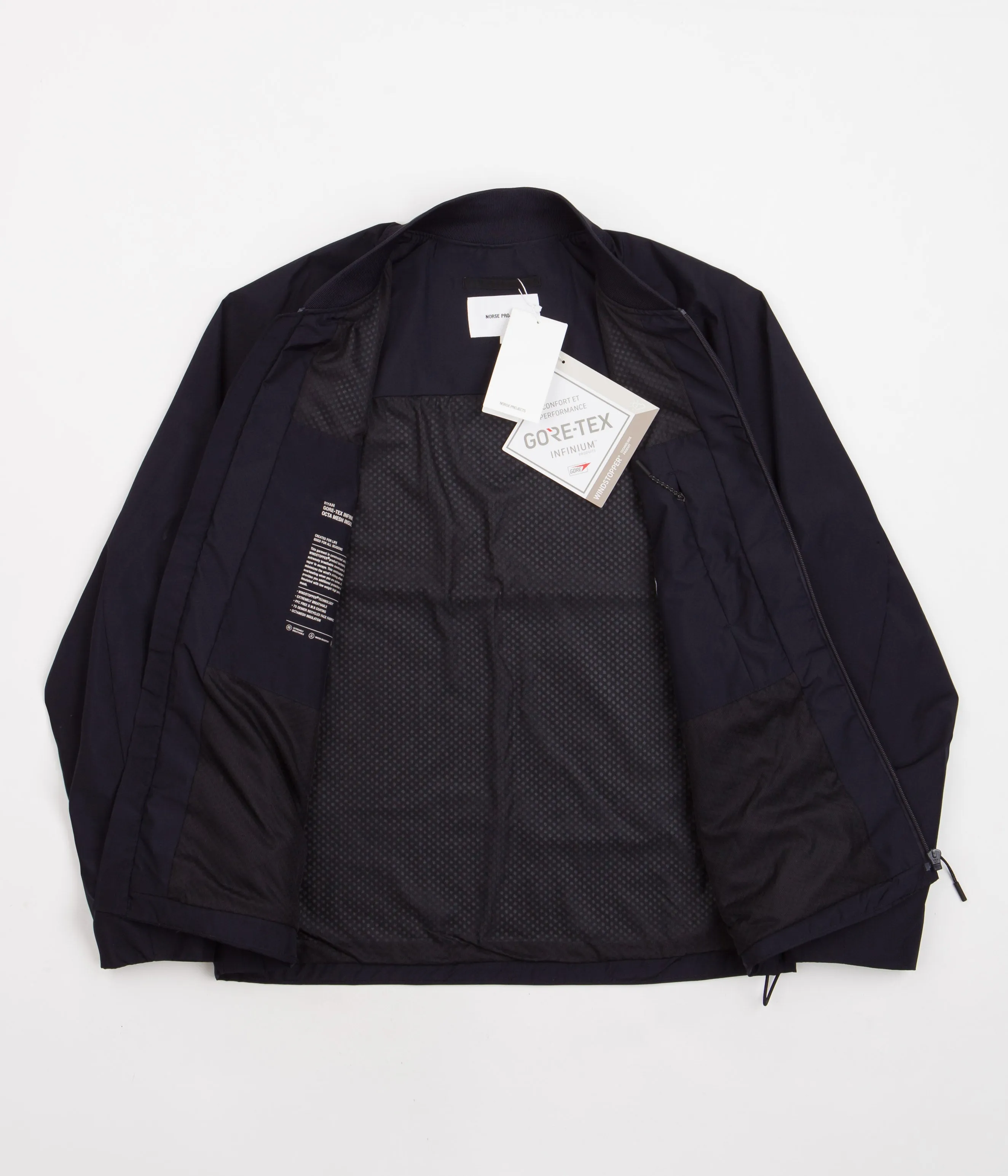 Norse Projects Ryan Gore-Tex Infinium Jacket - Dark Navy