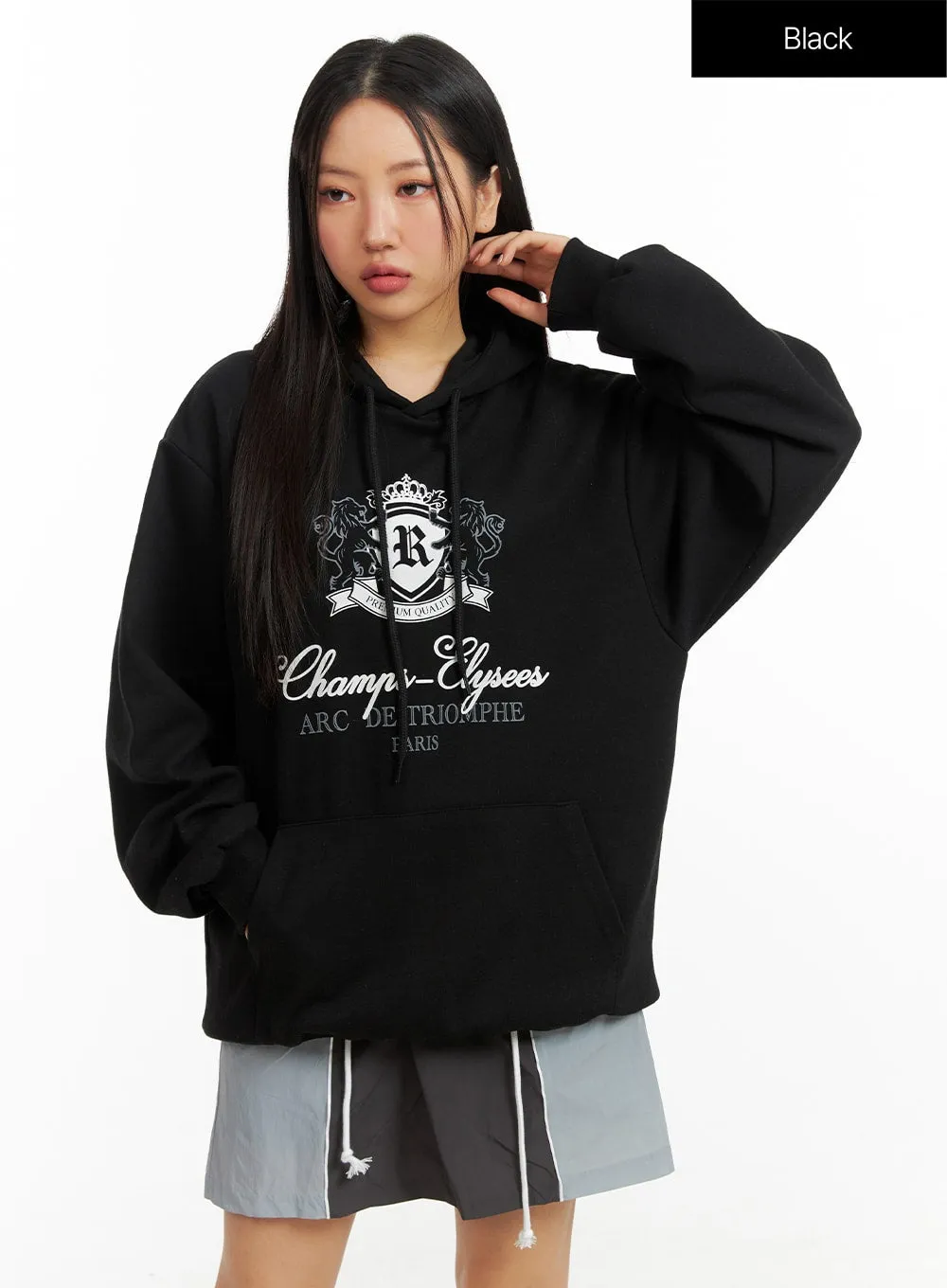 Oversized Graphic Hoodie CF414