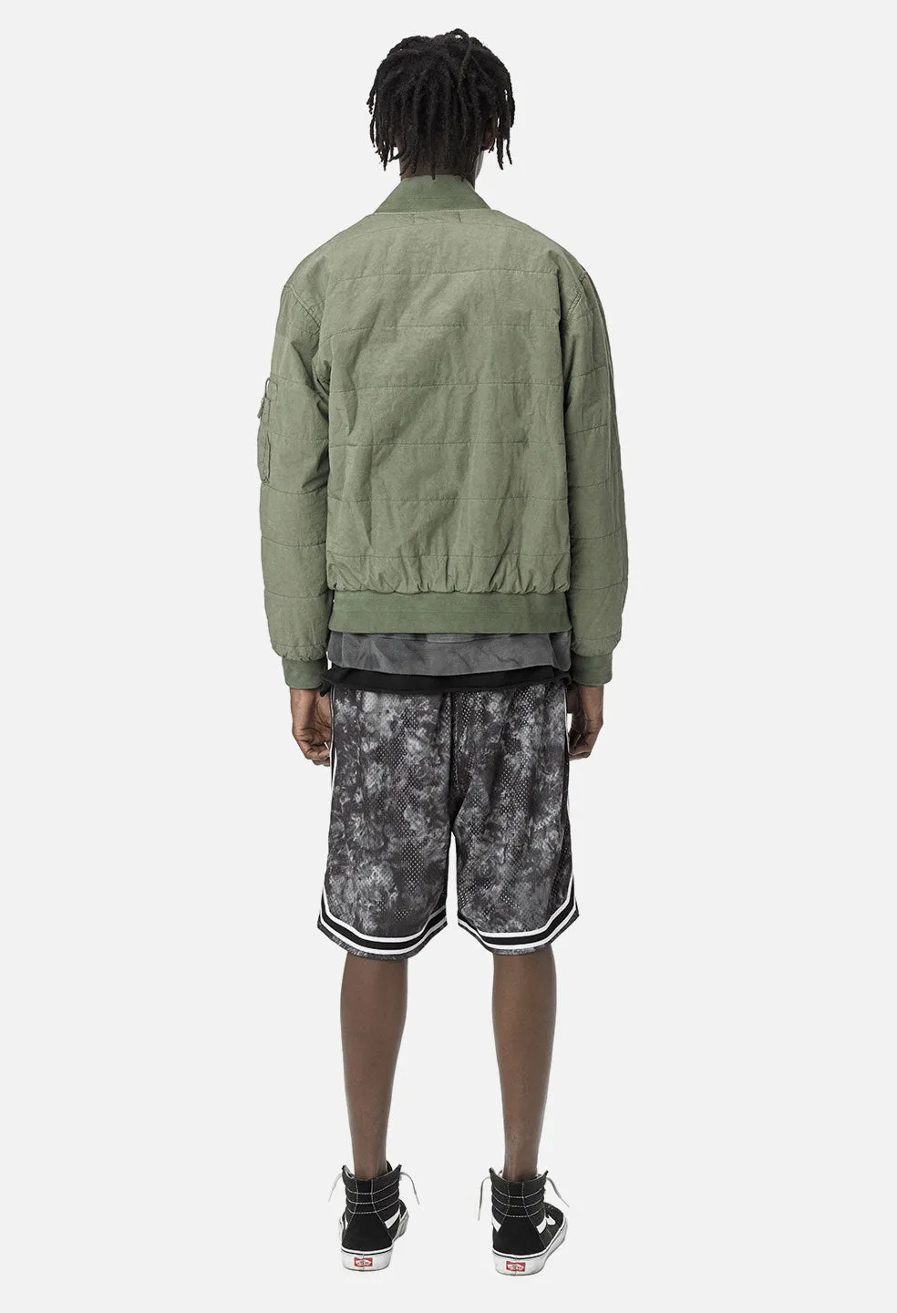 Padded Bomber / Olive