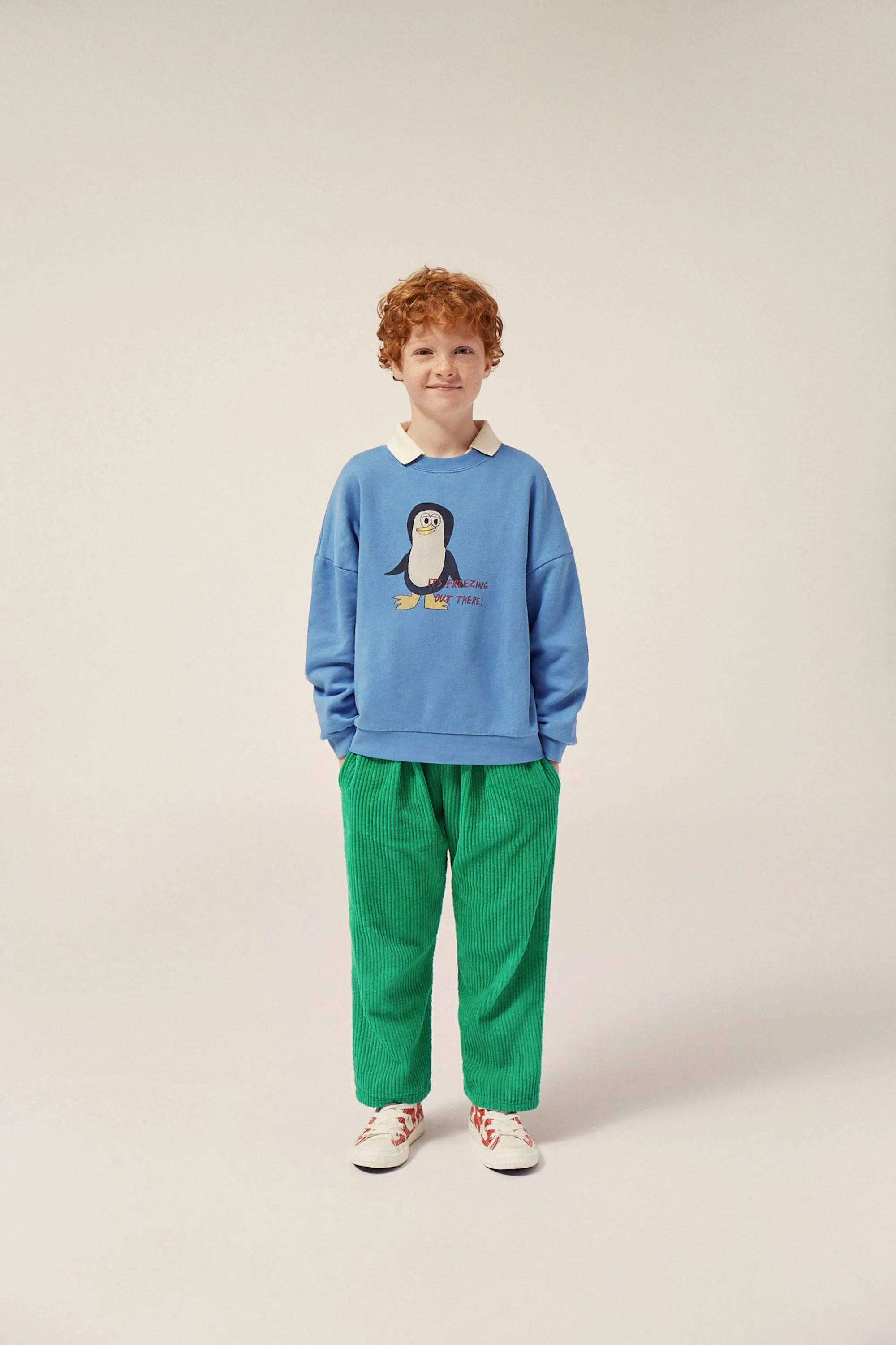 Penguin Oversized Kids Sweatshirt