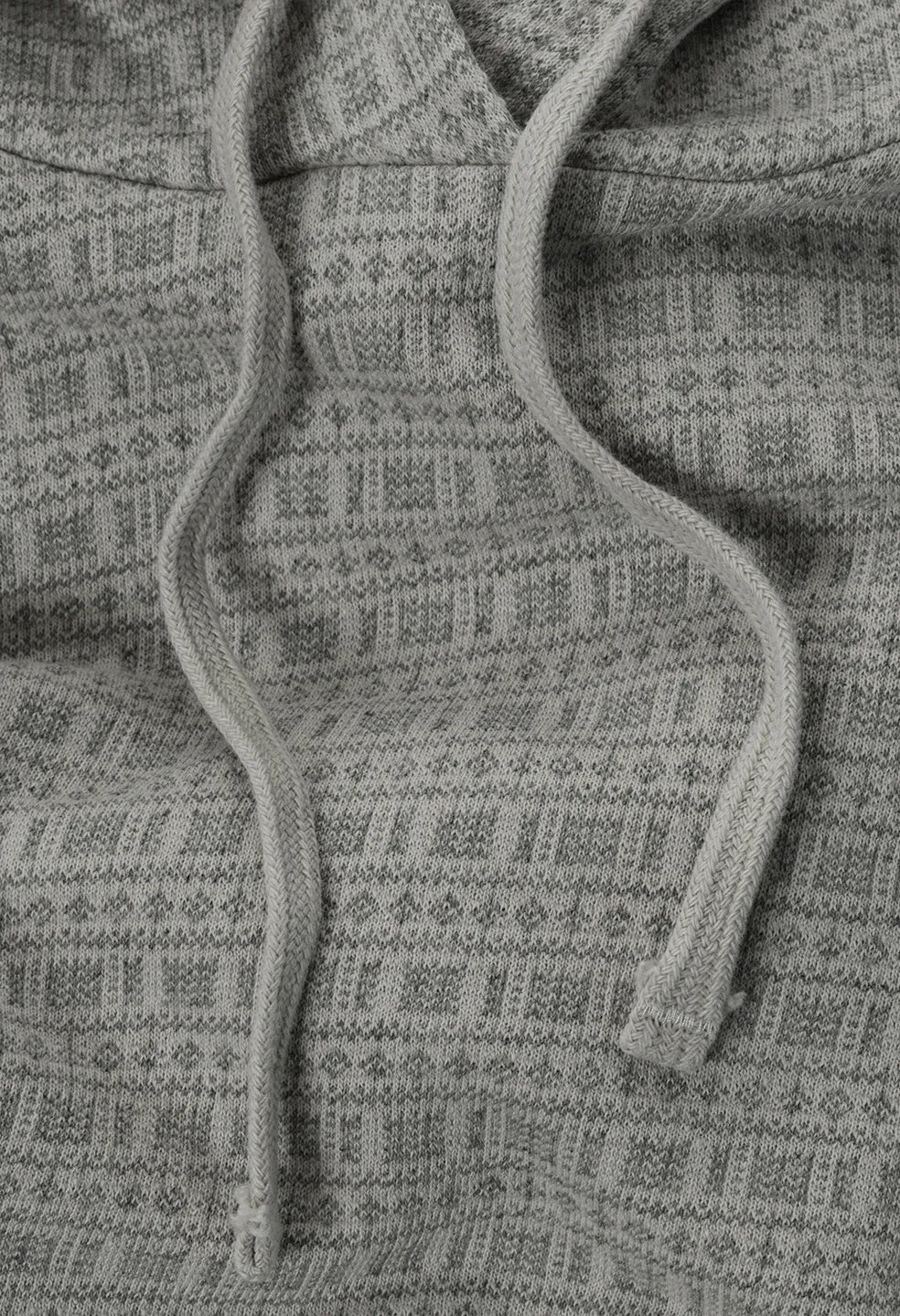 Raw Edge Jacquard Pullover / Dusk