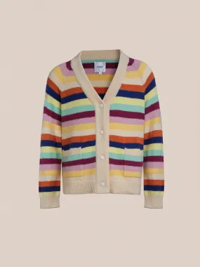 Razi Multi Stripe Cardigan