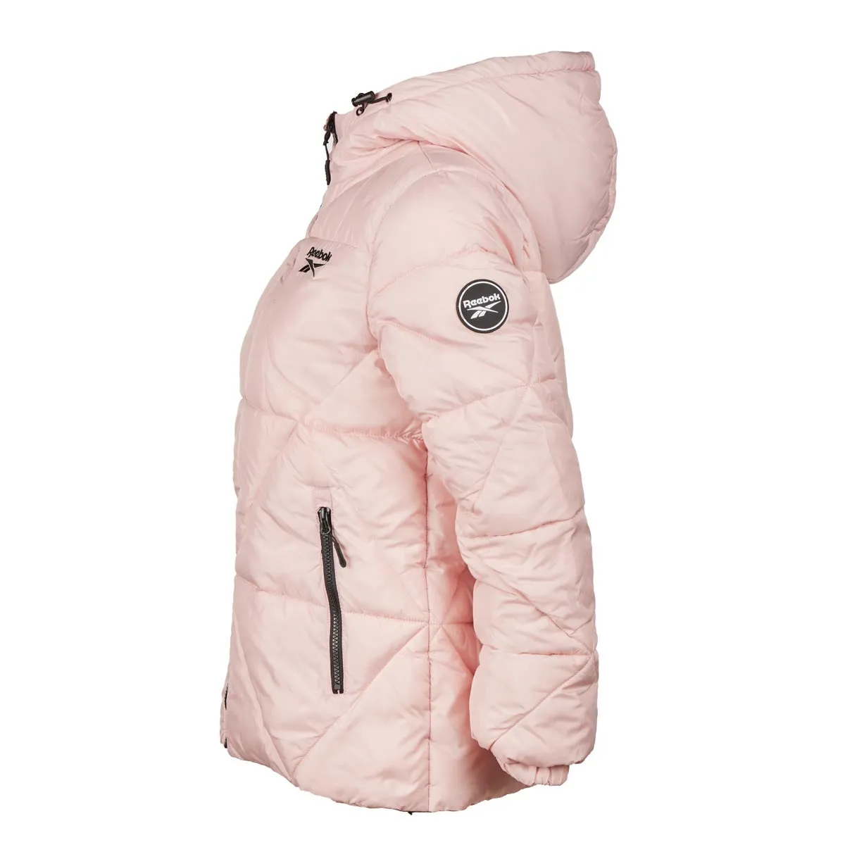 Reebok Women's Puffer Jacket with Sherpa Lining