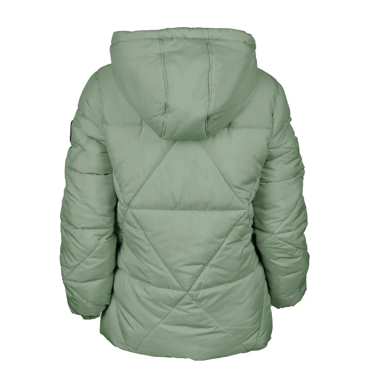 Reebok Women's Puffer Jacket with Sherpa Lining