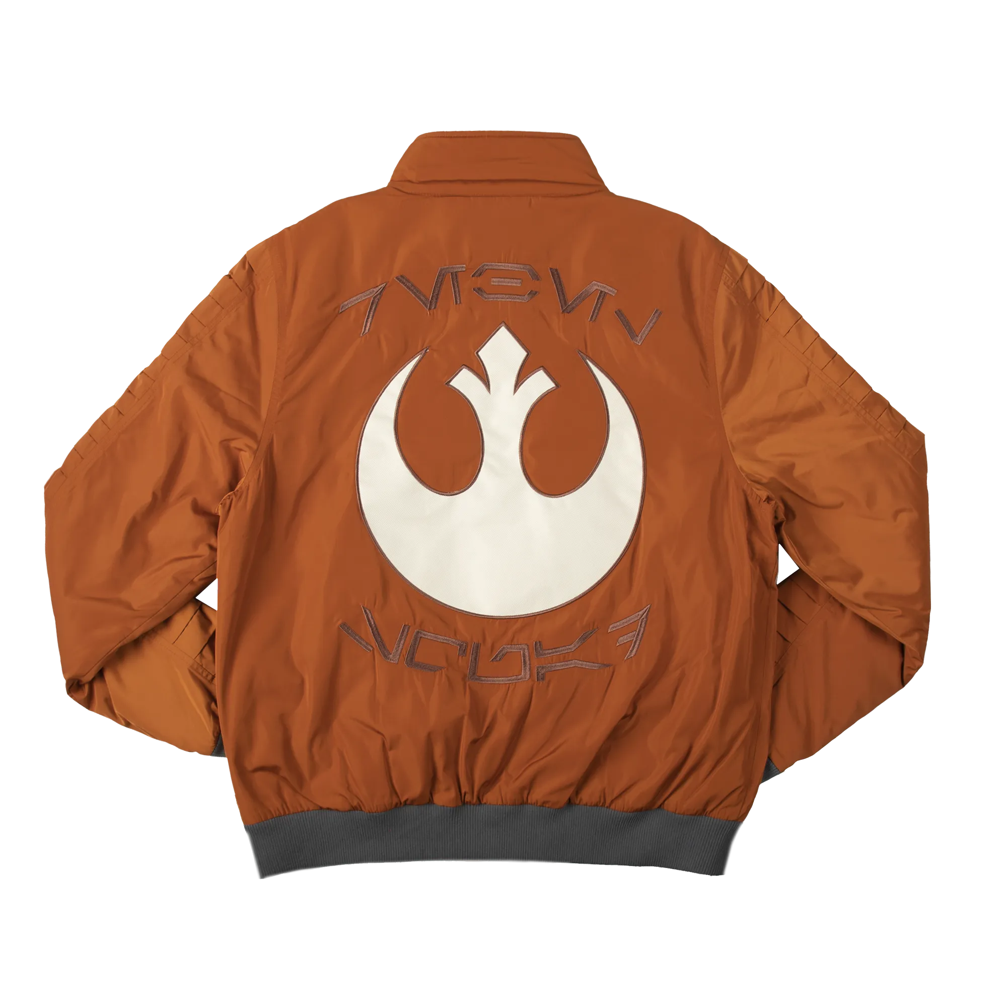 Rogue Squadron Pilot-Inspired Leather Bomber Jacket