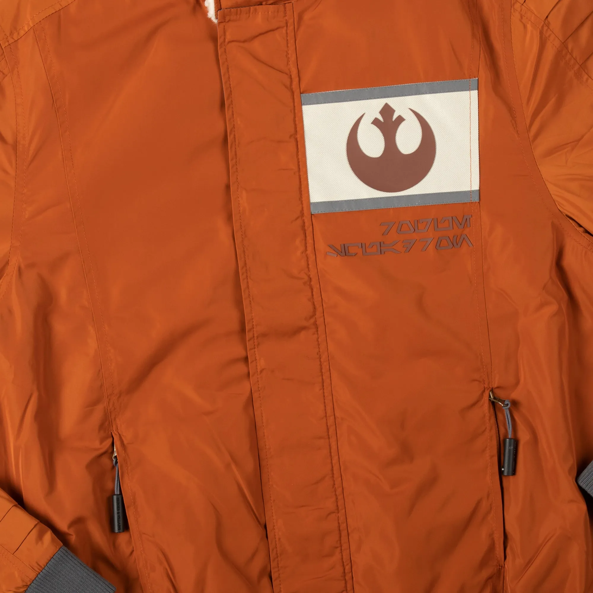 Rogue Squadron Pilot-Inspired Leather Bomber Jacket