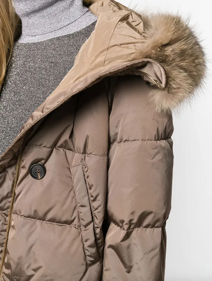 'S Max Mara Hooded padded coat