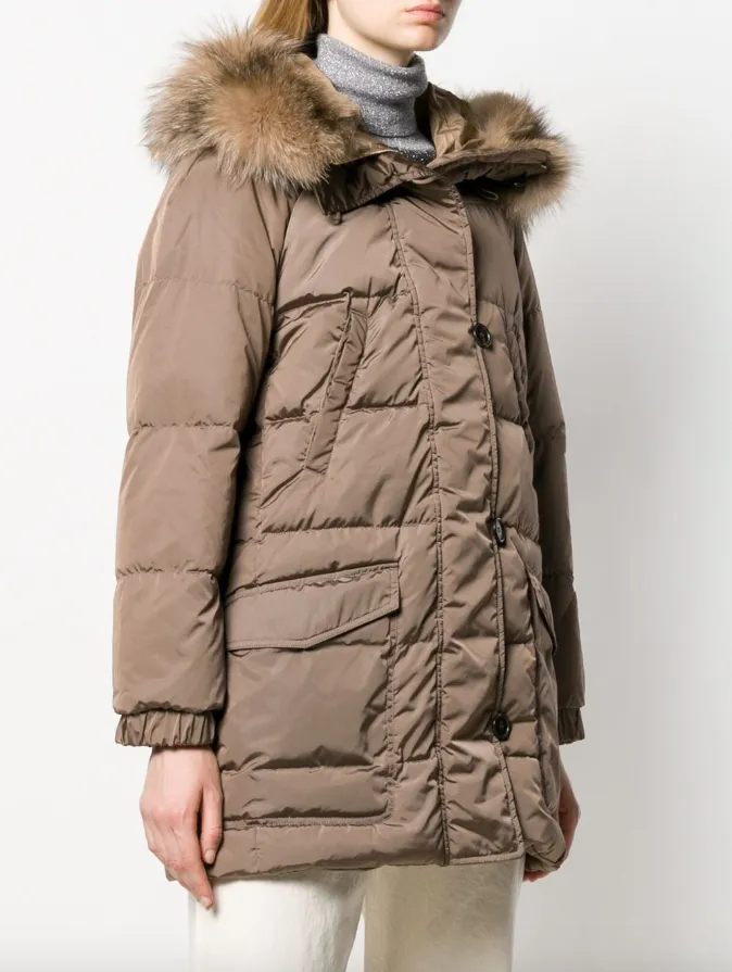 'S Max Mara Hooded padded coat