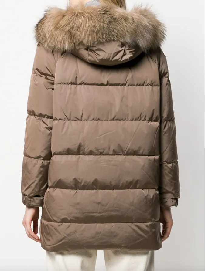 'S Max Mara Hooded padded coat