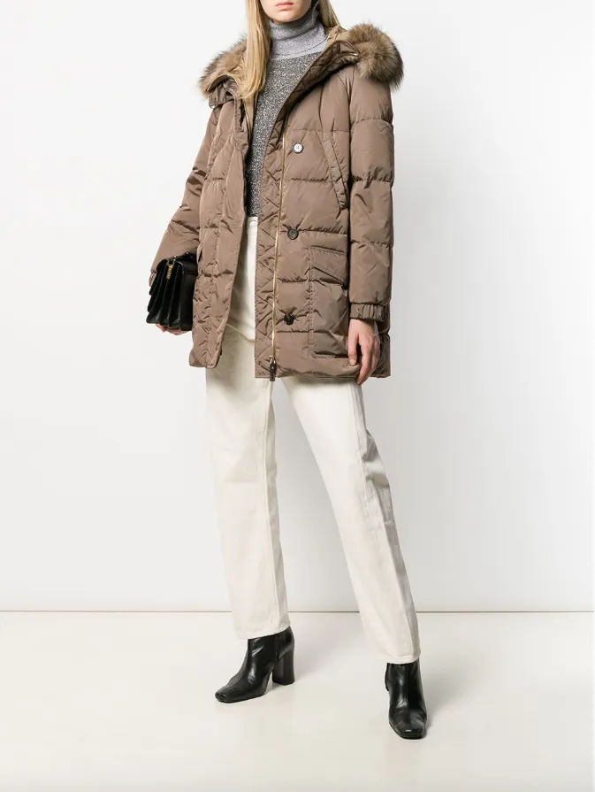 'S Max Mara Hooded padded coat