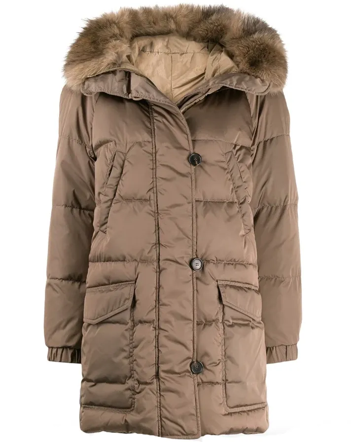 'S Max Mara Hooded padded coat