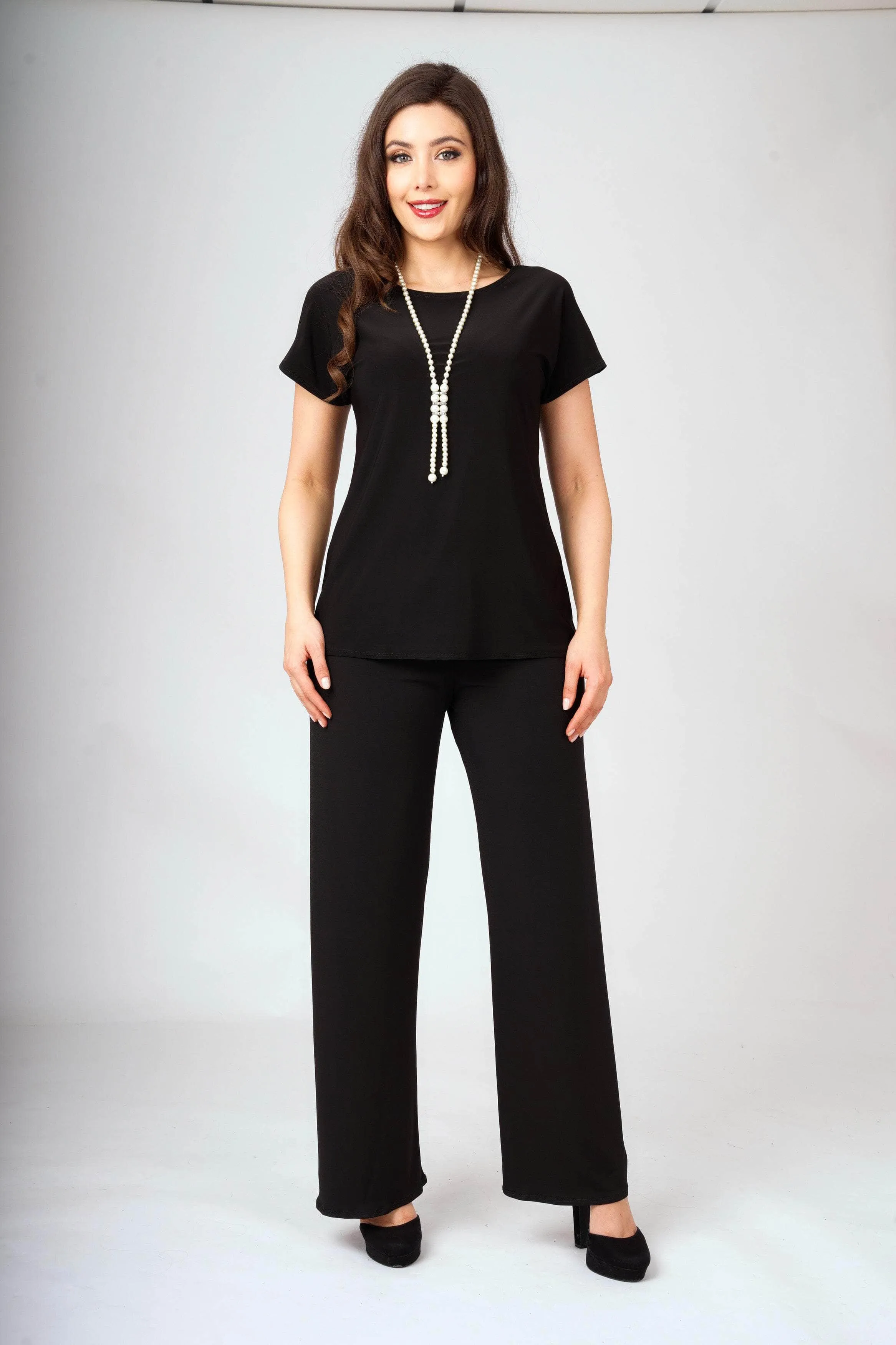 Saloos Essential Mocktie Trousers