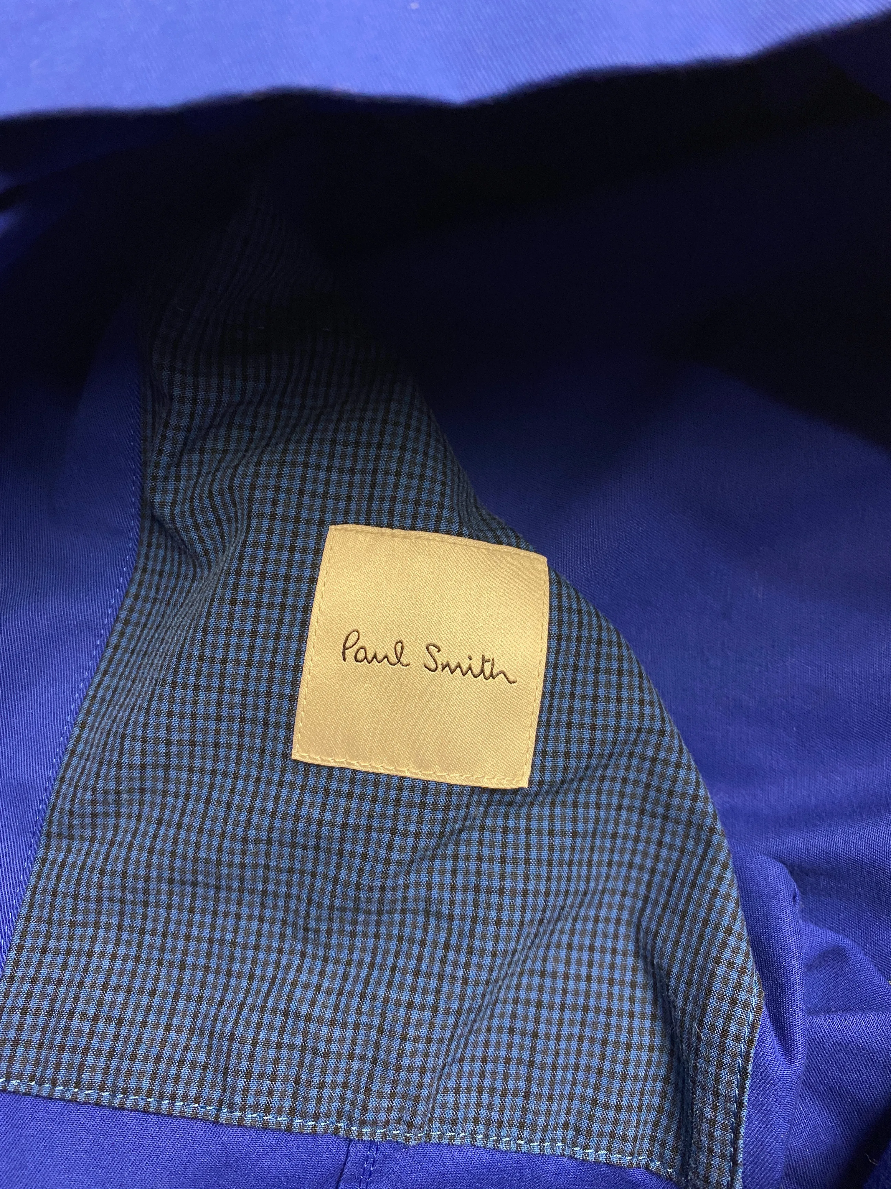 Size M - Paul Smith Cobalt Jacket