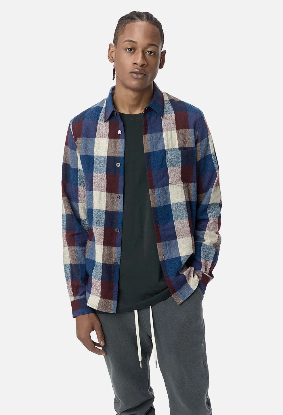 Sly Wool Straight Hem / Mendocino Check