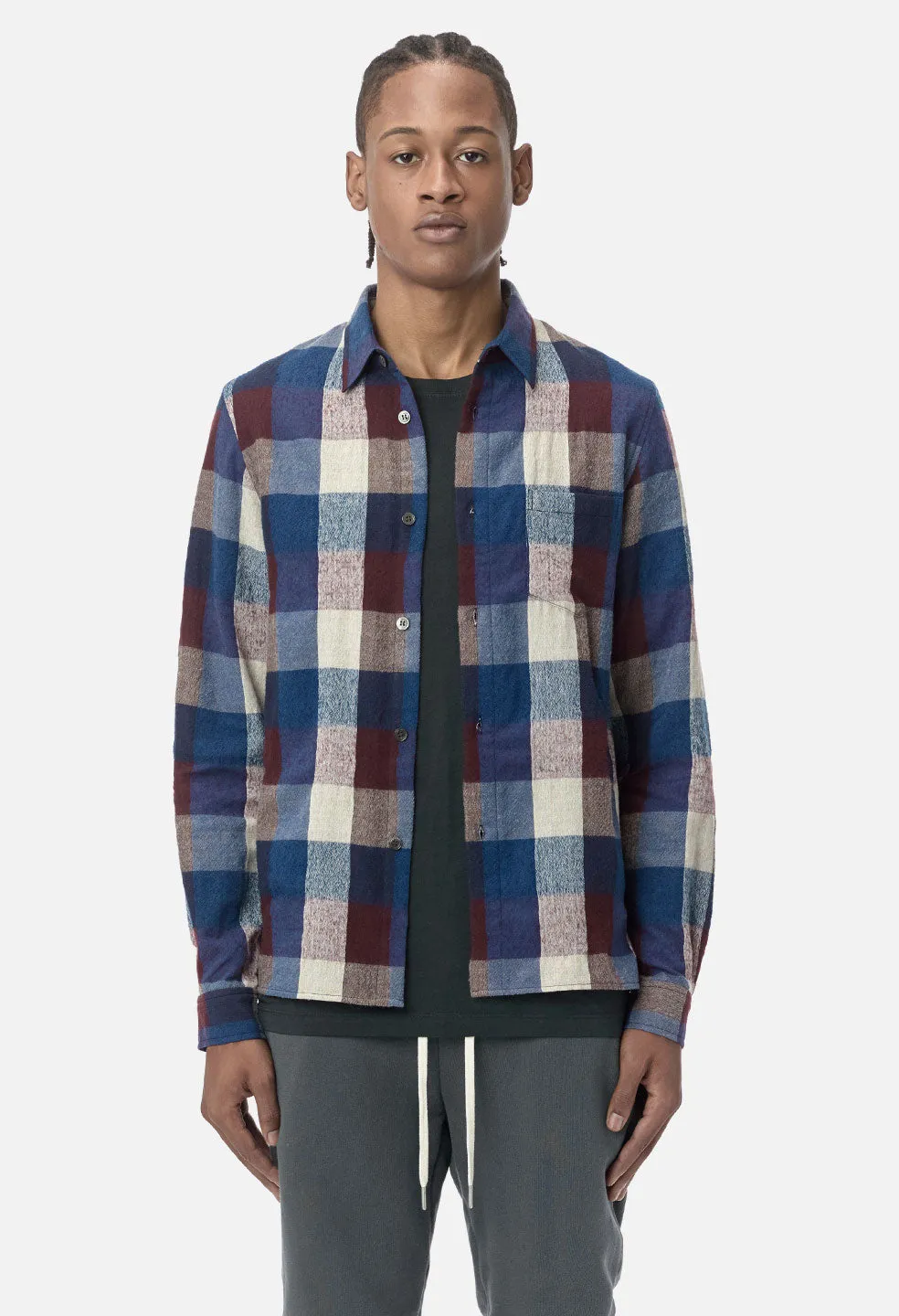 Sly Wool Straight Hem / Mendocino Check