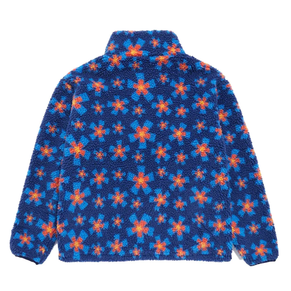 Supervsn 1/4 Zip Starburst Sherpa Sweater