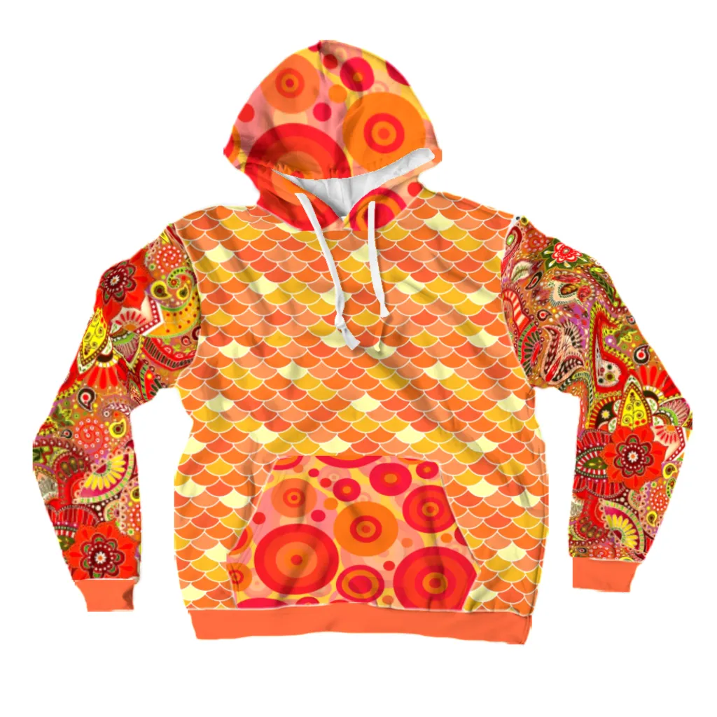 Tangerine Kiss Unisex Pullover Hoody