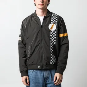 The Flash Checkered Bomber Jacket