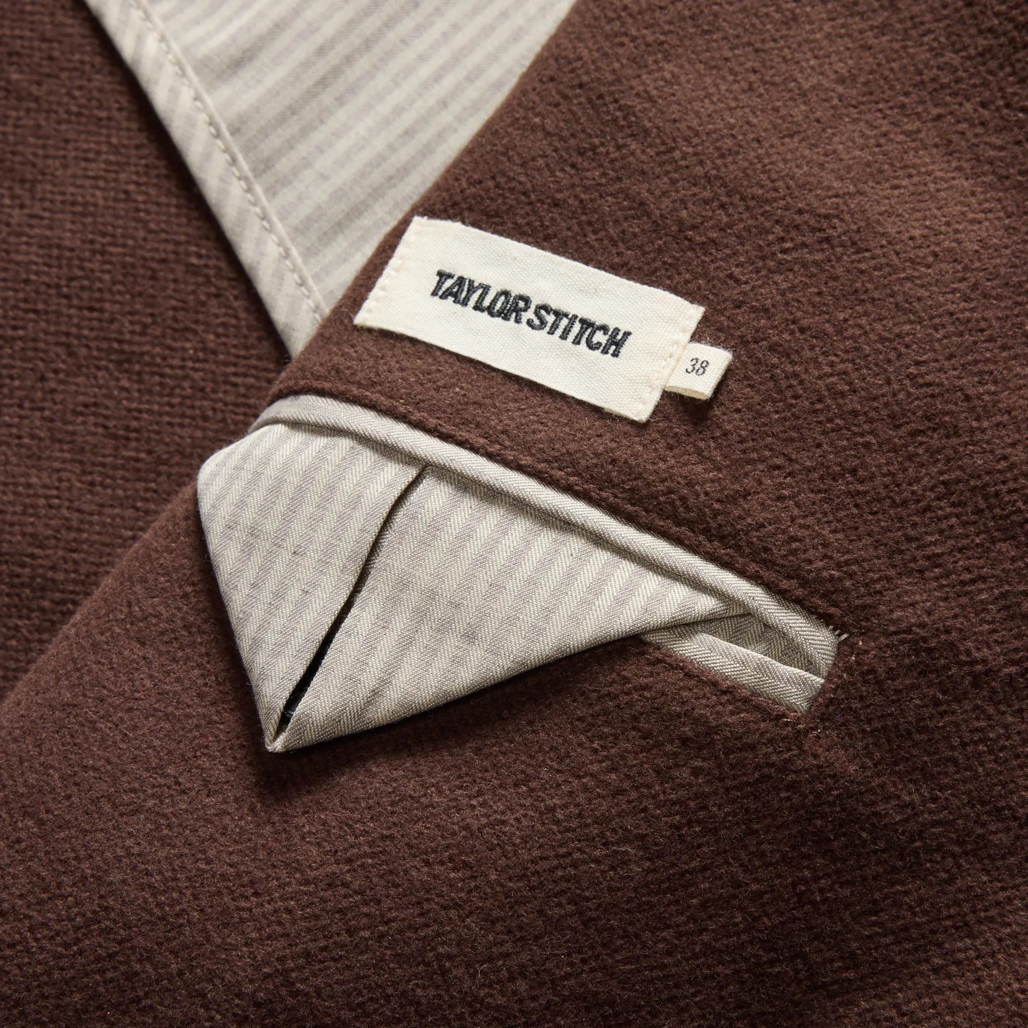 Dark Chestnut Moleskin Sheffield Sportcoat