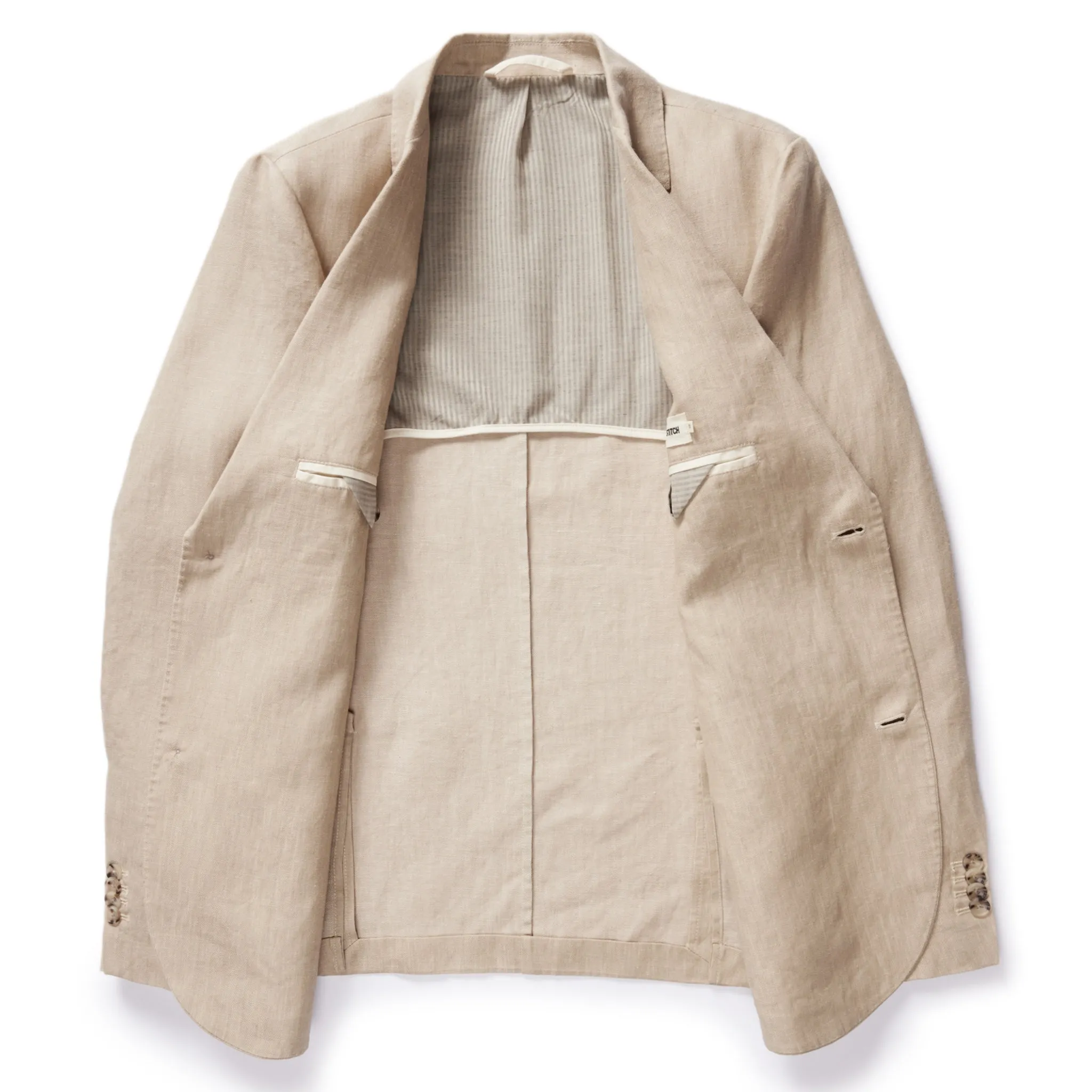 The Sheffield Sportcoat in Natural Linen