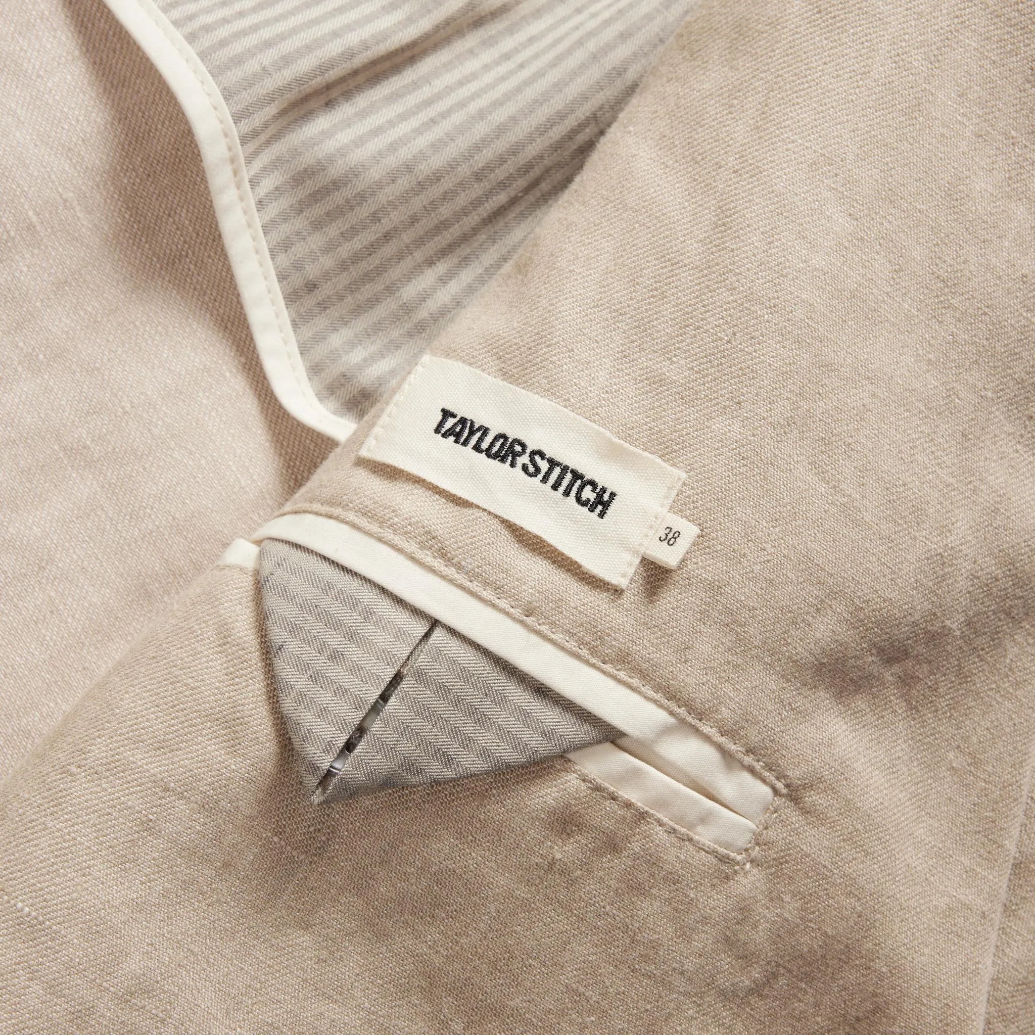 The Sheffield Sportcoat in Natural Linen