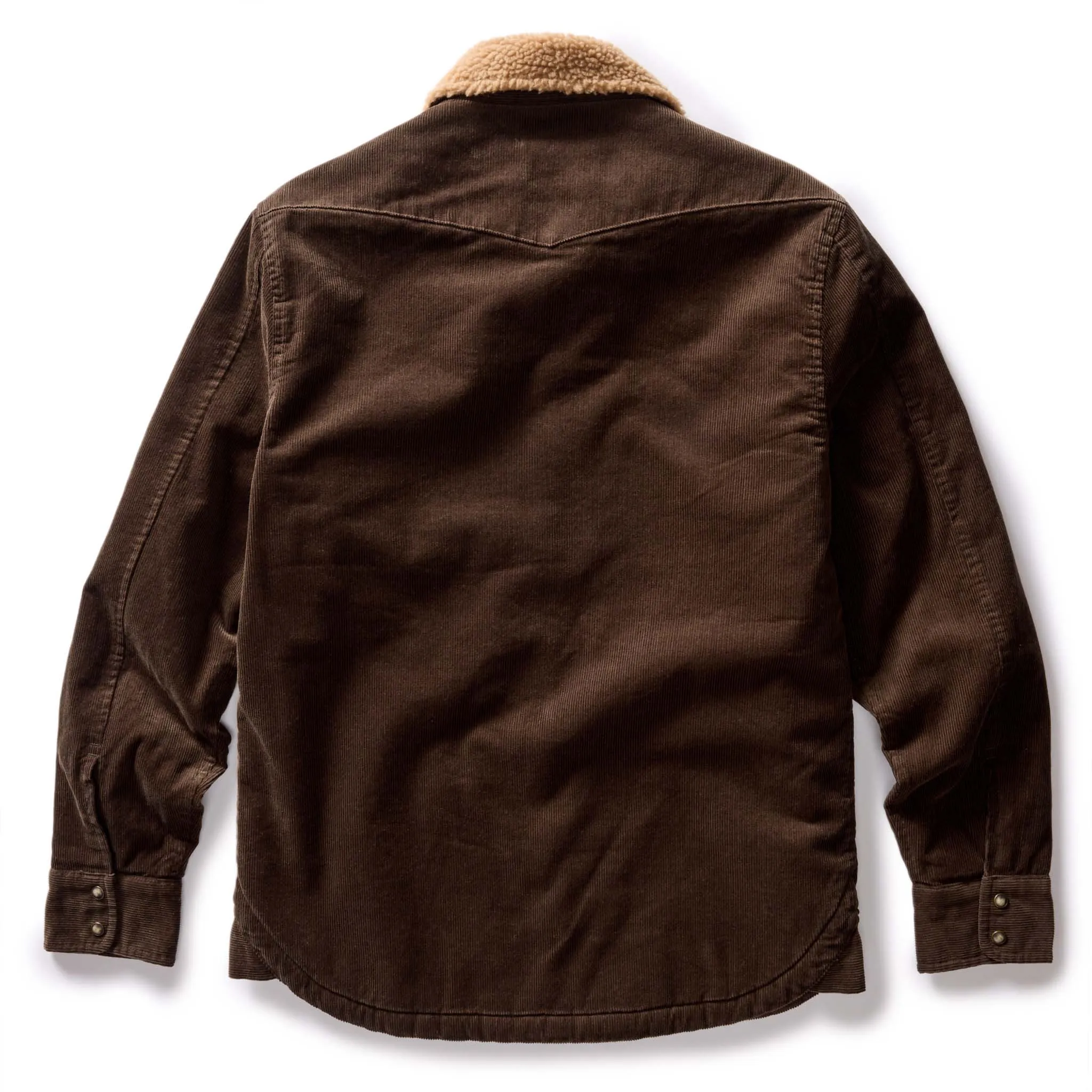 The Western Shirt Jacket in Soil Corduroy