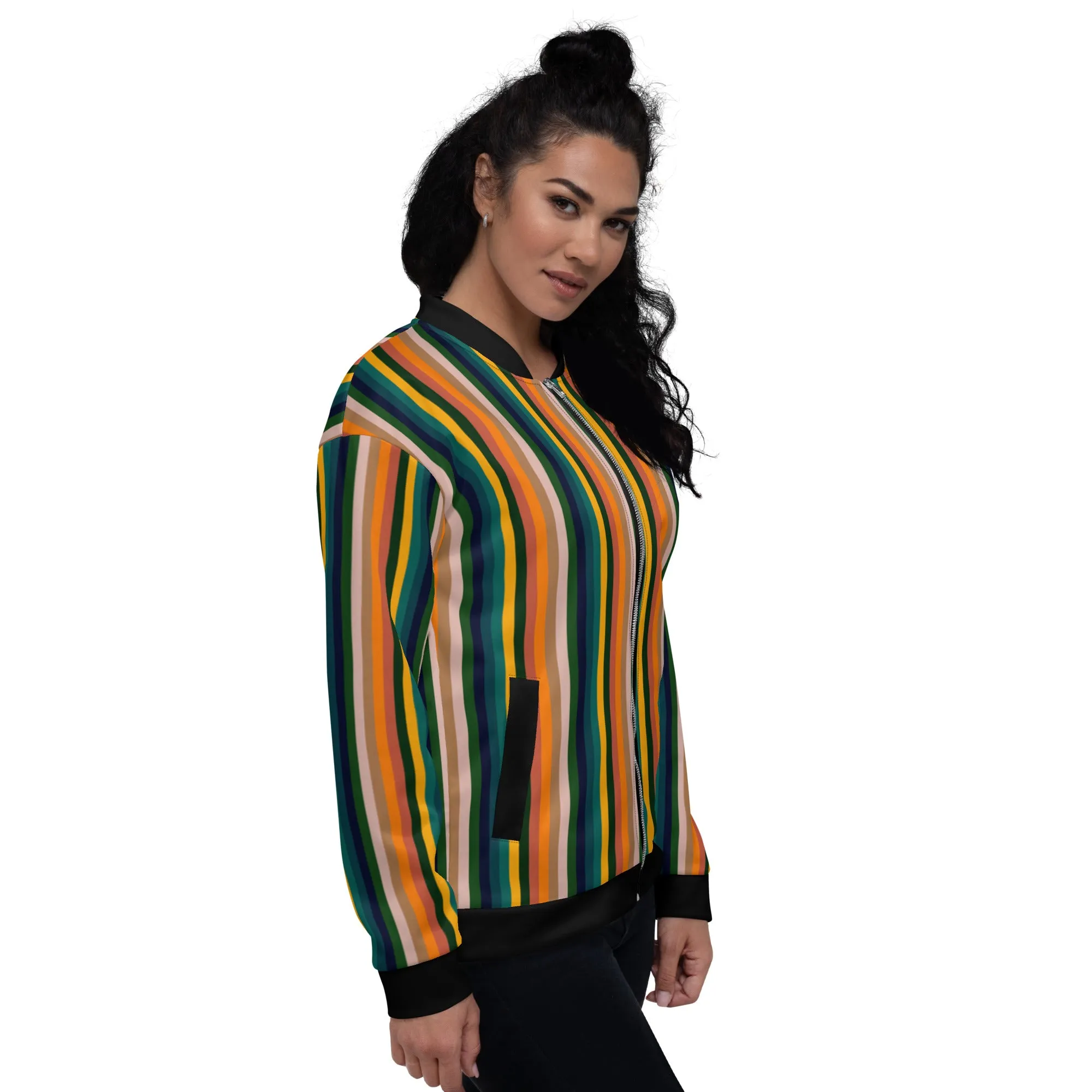 Tropical Breeze Unisex Bomber Jacket