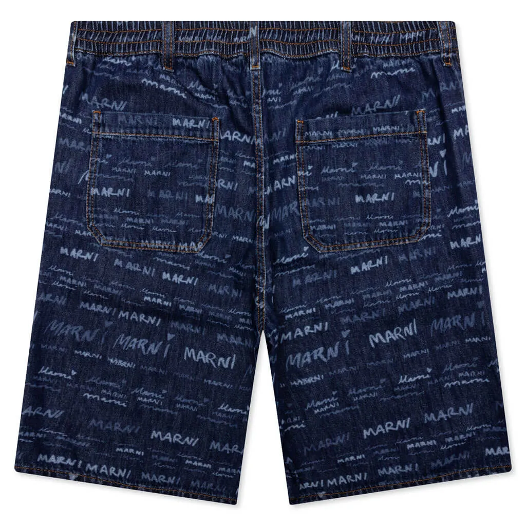 Trousers - Iris Blue