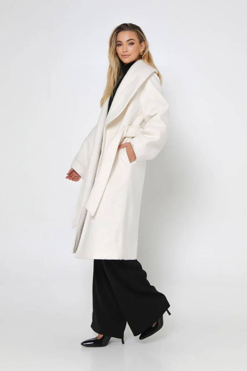 Tully Coat | Cream