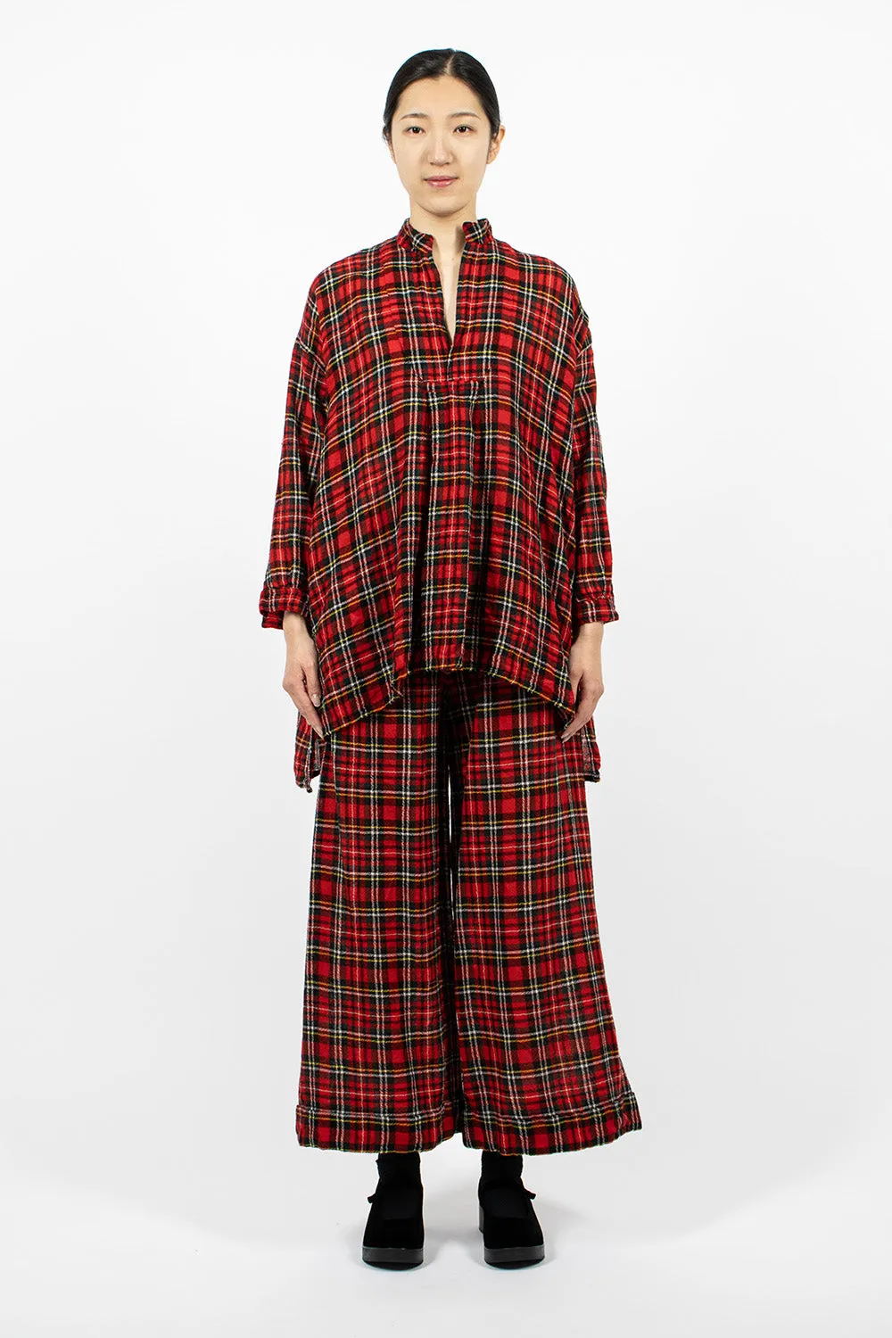 Wide Pyjama Trouser Tartan