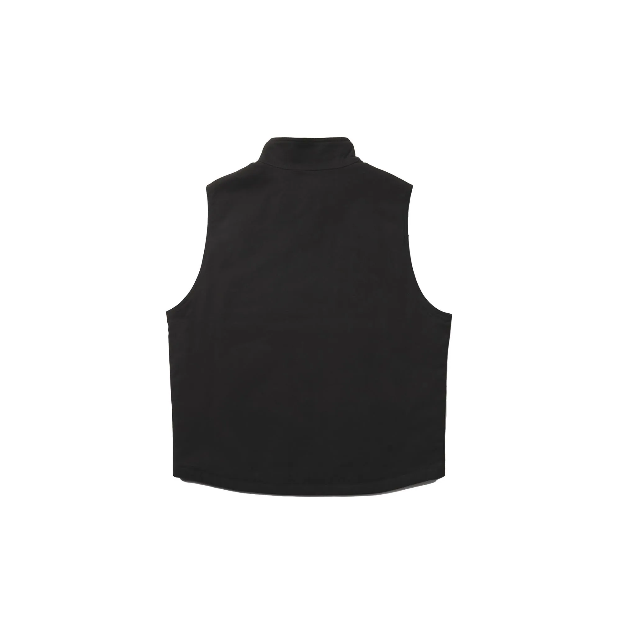 Wolverine Sherpa Collar Canvas Vest Black