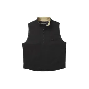 Wolverine Sherpa Collar Canvas Vest Black